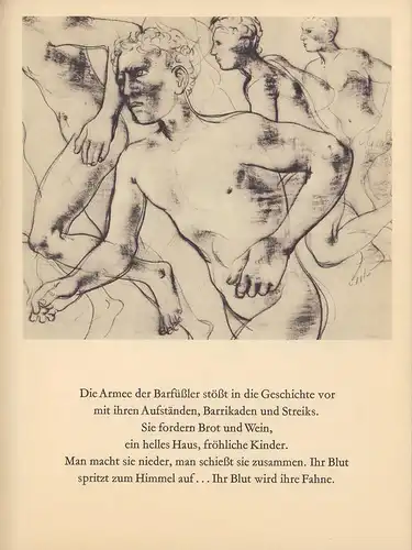Erni, Hans / Bonnard, André: Verheißung des Menschen. (Aus dem Französischen). Deuts von Stephan Hermlin. 