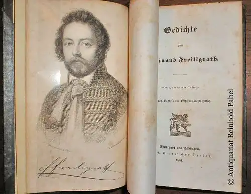 Freiligrath, Ferdinand: Gedichte. 4., vermehrte Aufl. 