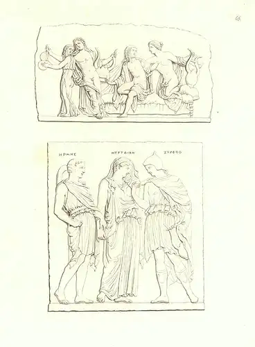 Recueil des monumens les plus intéressans du Musée National. Nouvelle édition. 4 Bde. in 2 Bdn. (= komplett), Gargiulo, Raffaele (Hrsg.)