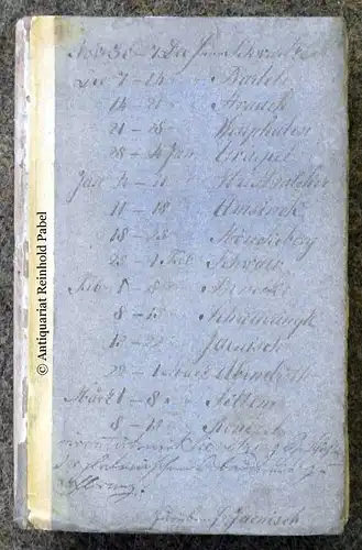 Gloyer, (Johann Nikolai): Fragmente über Ostindien, vom Kriegscanzeley-Secretair Gloyer. 