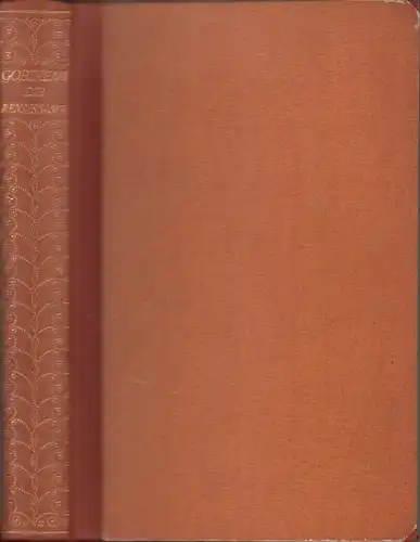 Gobineau, [Joseph Arthur] Graf: Die Renaissance. Savonarola, Cesare Borgia, Julius II, Leo X, Michelangelo. Historische Szenen. (Aus dem Französ. von Bernhard Jolles. Mit Ikonographie von Emil Schaeffer). 
