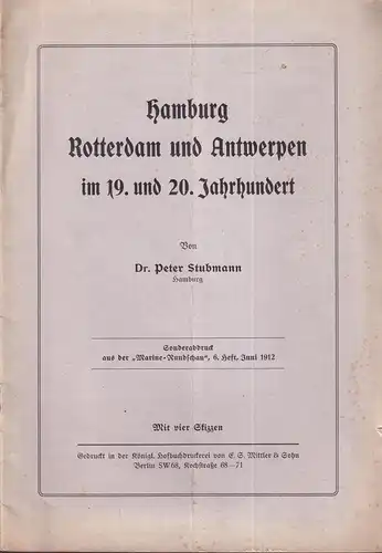 Goos, Max: Hamburgs Politik um die Mitte des XVI. Jahrhunderts. Dissertation Philosoph. Fak. Univ. Marburg. 