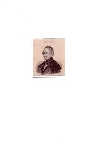 PORTRAIT Anastasius Grün. (1806 Laibach - 1876 Graz, österreichischer Politiker und Schriftsteller). Brustbild im Halbprofil. Stahlstich, Grün, Anastasius [d.i. Anton Alexander Graf von Auersperg]