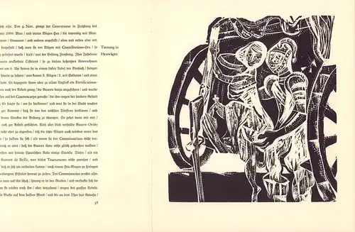 Hansen-Bahia: Holzschnitte zu alten Texten über Prinz Eugen. 