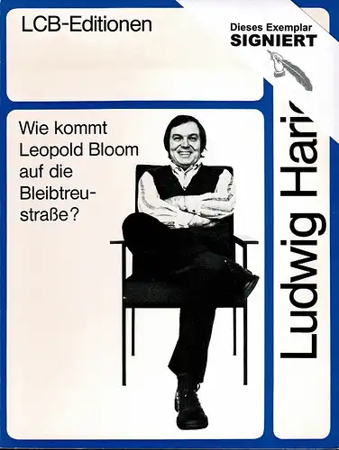 Harig, Ludwig: Wie kommt Leopold Bloom auf die Bleibtreustraße?. 