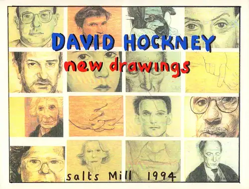Hockney, David: David Hockney. Some drawings of family, friends and best friends. 1993-1994. 
