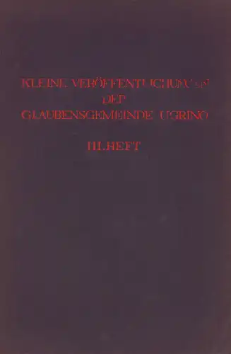 Jahnn, Hans Henny: Des Buches erstes und letztes Blatt. Drama in einem Prolog und zwei Teilen. Der Prolog. / UND: Gottlieb Harms: Hans Henny Jahnn: Pastor Ephraim Magnus. 