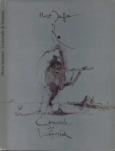 Janssen, Horst: Carnevale di Venezia. Suite der Radierungen für Luigi Toninelli November 1971. Bleistiftskizzen, Vorzeichnungen, Variationen, lavierte Rohrfederzeichn. nach den Radierungen, Nachzeichnungen nach den Vorzeichnungen.. 