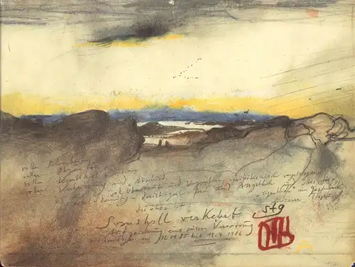 Janssen, Horst: Svanshall verkehrt. Aufzeichnungen einer süßen Verwirrung. 12.11.1985 bis 12.7.1986. 