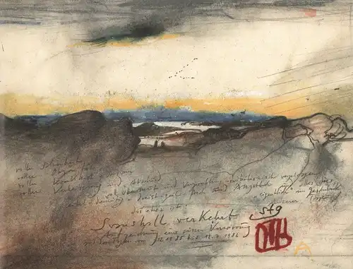 Janssen, Horst: Svanshall verkehrt. Aufzeichnungen einer süßen Verwirrung. 12.11.1985 bis 12.7.1986. 