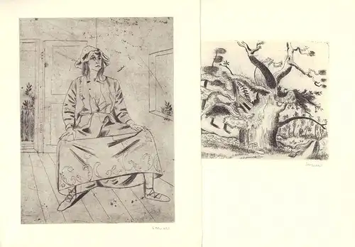 Jentsch, Ralph: Richard Seewald. Das graphische Werk. Radierungen, Holzschnitte, Lithographien, Plakate, Linolschnitte. LUXUSAUSGABE. 