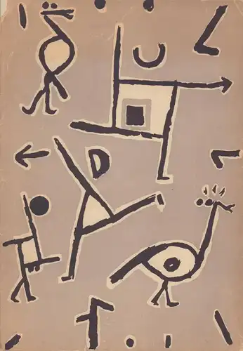 Paul Klee. 22 Zeichnungen. Geleitwort von Felix Klee. Gesamtgestaltung des Mappenwerkes von Alfred Eichhorn.