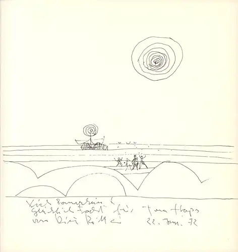 Kruse, Joachim: Über die Wasserfarbenbilder und Zeichnungen von Dieter Röttger aus den Jahren 1964 bis 1966. Hrsg. von Michael von Hamm. 