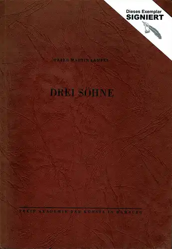 Lampel, Peter Martin: Drei Söhne. Ein Schauspiel der Gegenwart. 3 Akte. 