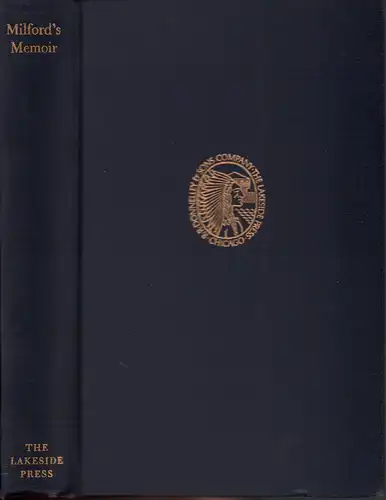 LeClerc de Milford, Louis: Memoir. or A cursory glance at my different travels & my sojourn in the Creek Nation. Transl. by Geraldine de Courcy. Edited by John Francis McDermott. 