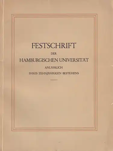 Meyer, Adolf (Hrsg.): Beiträge zur Jungius-Forschung. Prolegomena zu der von der Hamburgischen Universität beschlossenen Ausgabe der Werke von Joachim Jungius (1587-1657). Im Auftrage der Jungius-Kommission...