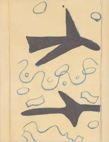 Mourlot, Fernand: Braque lithographe. Préface de Francis Ponge. Notices et catalogue établis par Fernand Mourlot. 