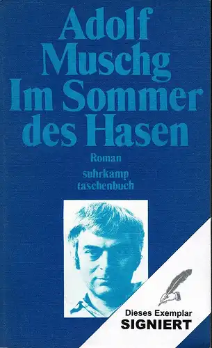 Muschg, Adolf: Im Sommer des Hasen. Roman. [Lizenzausgabe]. 