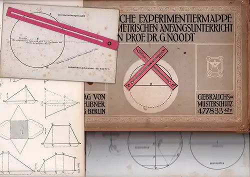 Noodt, Gustav: Mathematische Experimentiermappe für den geometischen Anfangsunterricht. 