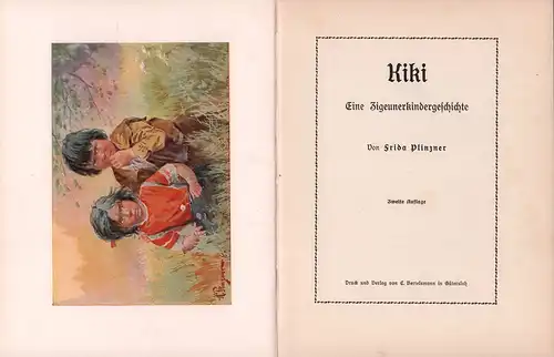 Plinzner, Frida: Kiki. Eine Zigeunerkindergeschichte. 2. Aufl. 