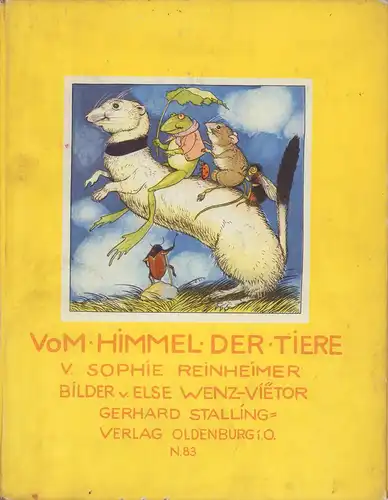 Reinheimer, Sophie: Vom Himmel der Tiere. [Originalausgabe]. 