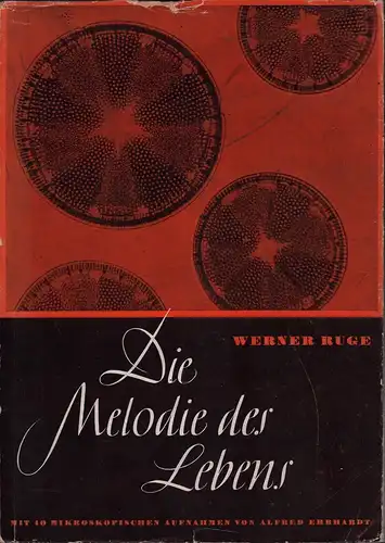 Ruge, Werner: Die Melodie des Lebens. Ein Bildbuch aus der Zeit der Wende abendländischen Denkens. Mit 40 mikroskopischen Aufnahmen von Alfred Ehrhardt. 