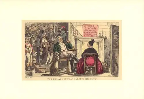 Runton, S.B: The genial showman surveys his show. Stord for Winter Quarters in Baldinsville, in Indiana. 