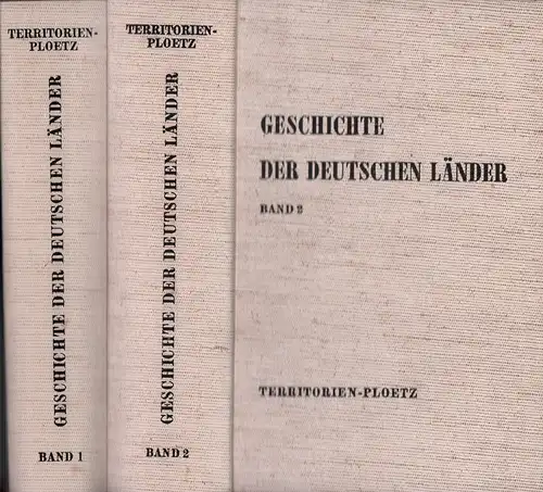 Sante, Georg Wilhelm (Hrsg.): Geschichte der deutschen Länder. Territorien-Ploetz. 2 Bde. (= komplett). 
