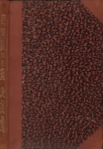 Briefe aus der Blätterwelt. Ernstes und Heiteres über die Waschfrau des Stuttgarter Hoftheaters, vulgo Adolf Müller-Palm. Ein orthographisch-grammatikalisch-stilistischer Reisescherz, Schulze-Fichte, Adolfine