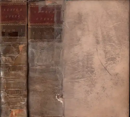 Seneca, Lucius Annaeus [Philosophus] / Seneca, M. [recte: L.] Annaeus [Rhetor]: L. Annaei Senecae Rhetoris Opera, Quae Exstant. Integris Justi Lipsii, J. Fred. Gronovii et.. 