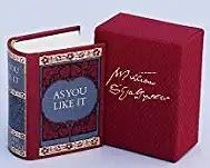 Shakespeare, William: As you like it. (Miniaturbuch). 