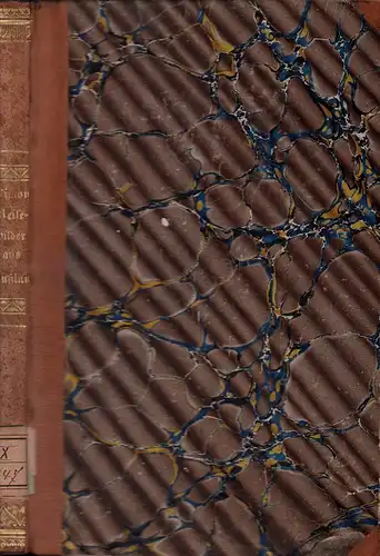 Simon, Joh. Philipp [Johann Philipp]: Höchst interessante Reisebilder aus Rußland während der Zeit der Cholera. 