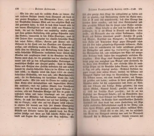 Strahl, Philipp: Geschichte des russischen Staates. BAND 2.1 (apart): Von dem Einbruche der Tataren in Rußland bis zum Antritt der Regierung des Großfürsten Iwan III. Wassiljewitsch I., d.i. von 1224 bis 1505. Abtheilung 1: Politische Geschichte. 