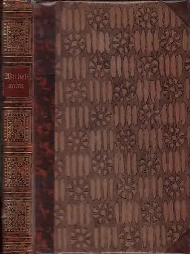 Thümmel, Moritz August von: Wilhelmine, ein prosaisch komisches Gedicht. [Neudruck nach der 3. Auflage Lpz., 1768. Mit 7 Kupfern und 13 Vign. nach Friedrich Oeser v. Stock u. Geyser] hrsg. v.  Conrad Höfer. 