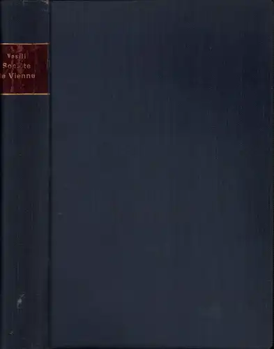 Vasili, Paul: La sociéte´de Vienne. Augmenté de lettres inédites. Dixième [10.] édition. 