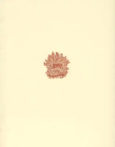 EXLIBRIS Ida Nessau. Holzschnitt. 1 von 200 nn. Exemplaren, Weber, A. Paul
