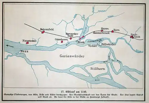 Wölfle, Karl (Hrsg.): Hamburger Geschichtsatlas. Heimatkundliche Karten und Bilder. In Verbindung m. Hans Schröder (Museum für Hamburgische Geschichte), Hans Schröder (Realschule Eilbek) u. Max Fehring hrsg. 