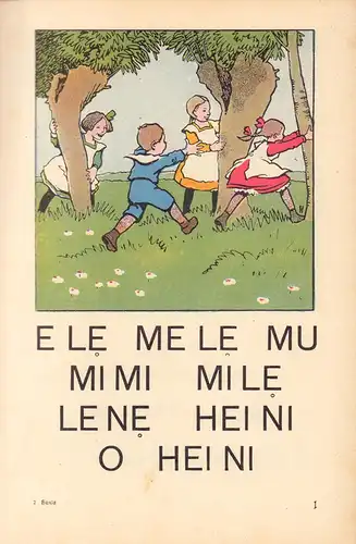 Zimmermann, Otto: Hansa-Fibel. Erstes Lesebuch für Hamburger Kinder. Mit über hundert farbigen Bildern von Eugen Osswald AUSGABE K.  10. Aufl. 