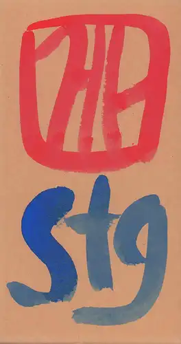 Janssen, Horst: Sieben Gertrudenformate. [Folge 1]. 