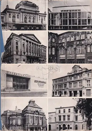 Theater in der Freien und Hansestadt Hamburg. Saison 1957/58. (Zusammengestellt u. bearb. in Verbindung mit den Hamburger Theatern). 