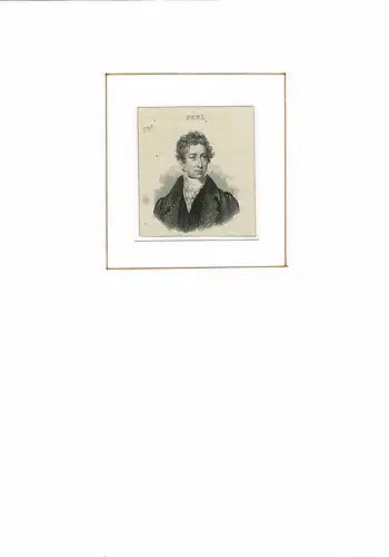 PORTRAIT Robert Peel. (1788 Brookside bei Blackburn - 1850 London. Britischer Politiker). Schulterstück im Halbprofil. Stahlstich, Peel, Robert