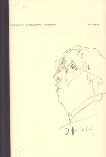 Schmied, Wieland (Hrsg.): Horst Janssen: Ballhaus Jahnke. Radierungen. 