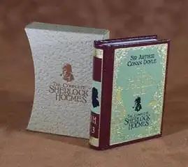 Doyle, Arthur Conan: The Adventure of the Silver Blaze. Miniaturbuch. 