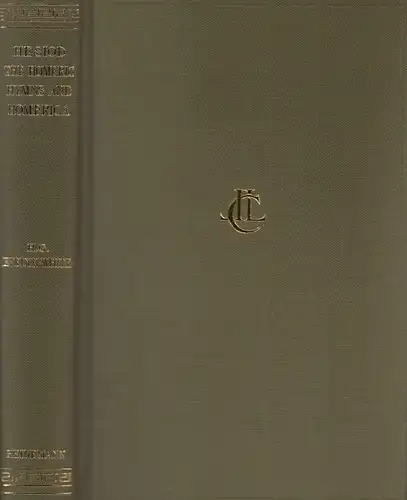 Hesiodus [Hesiodos] [Hesiod]: The Homeric hymns and Homerica. With an English translated by Hugh G. Evelyn-White. (REPRINT of the new and revised edition  1936). 