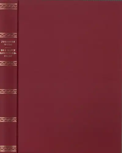 Weiss, Johannes: Der erste Korintherbrief. Zweiter Neudruck der 9. völlig neubearbeiteten Auflage 1910. 