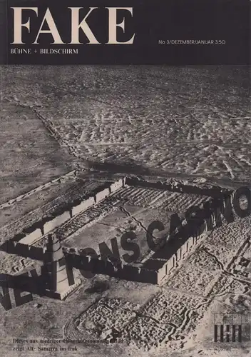 Fake. Zeitschrift für Bühne + Bildschirm. No. 3  Dezember/Januar (1991). Newtons Casino. 