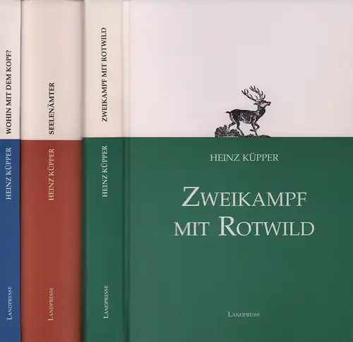 Küpper, Heinz: Jakob: Romane. Jubiläumsausgabe in drei Bänden (3 Bde. = komplett). 