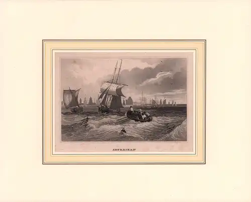 Astrachan. Stahlstich