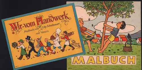 Scherbauer, Lilly: Wir - vom Handwerk. Malbuch mit Versen. 