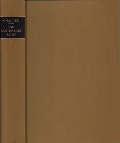 Chaucer, Geoffrey: Die Canterbury tales. Übertragen u. hrsg. von Martin Lehnert. (Lizenausgabe des Insel Verlags Anton Kippenberg, Leipzig). 
